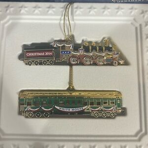 White House Christmas Ornament 2014